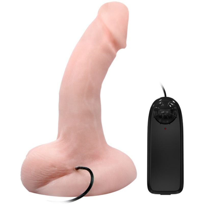 Dildo Realistico Vibrante Baile Arbitranza — TPR, Ventosa