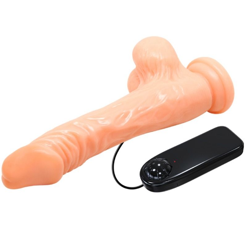 Dildo Realistico Vibrante Baile — PVC con Ventosa