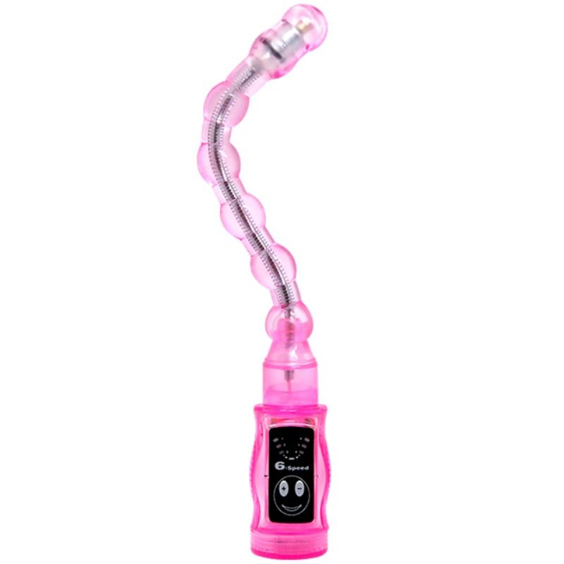 Plug Anale Vibrante Flessibile Baile Distortion — 3 Sfere