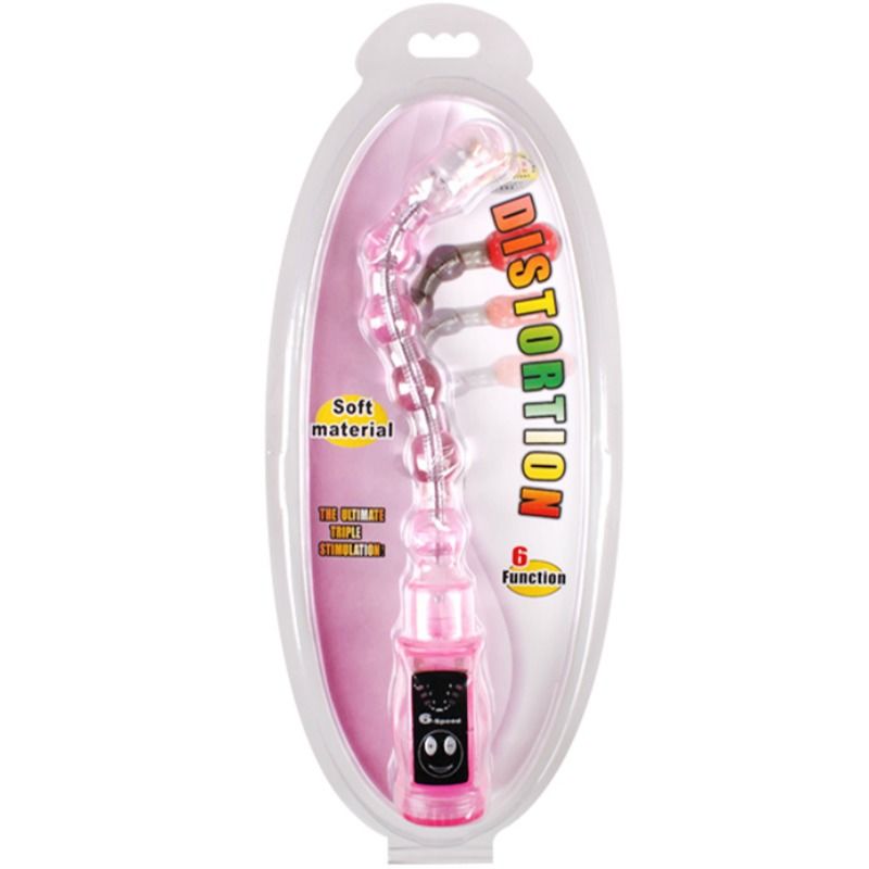 Plug Anale Vibrante Flessibile Baile Distortion — 3 Sfere