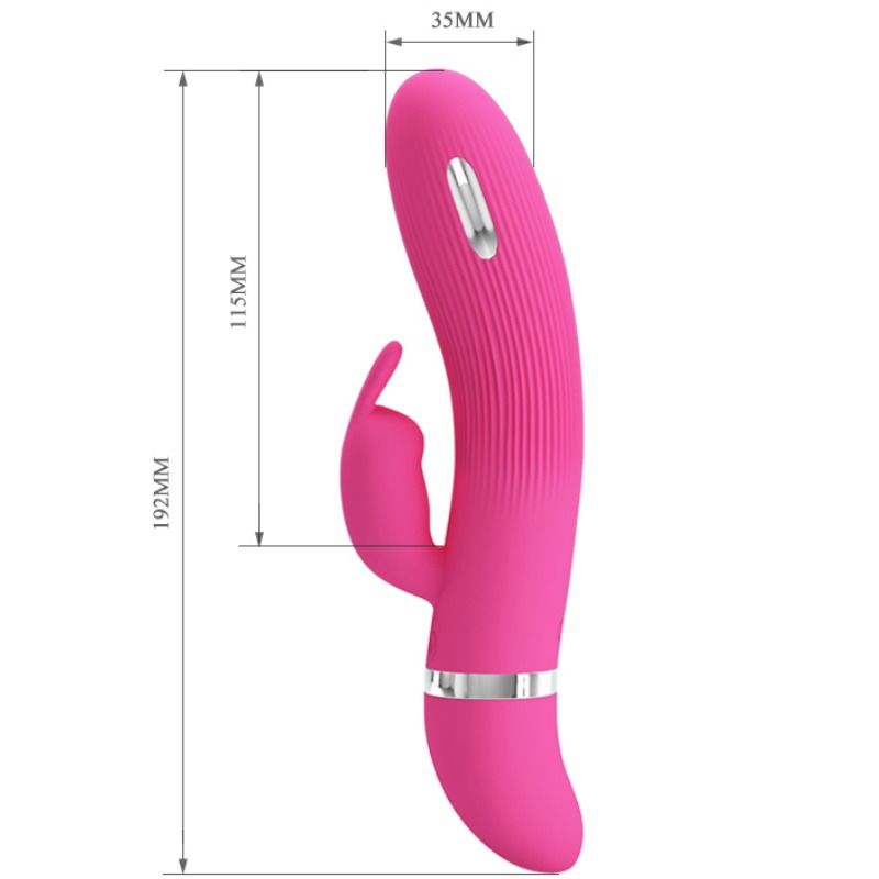 Vibratore Rabbit Elettrostimolazione Pretty Love Ingram — 7 Modalità