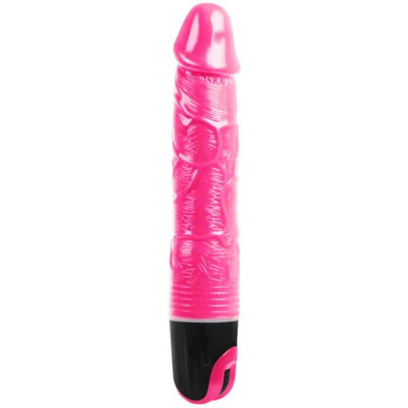 Vibratore Realistico Vibrante Baile — TPR Multiveloctà, Rosa