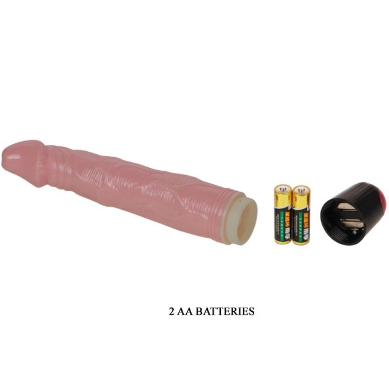 Dildo Realistico Vibrante Baile Natural — TPR, Multivelocità