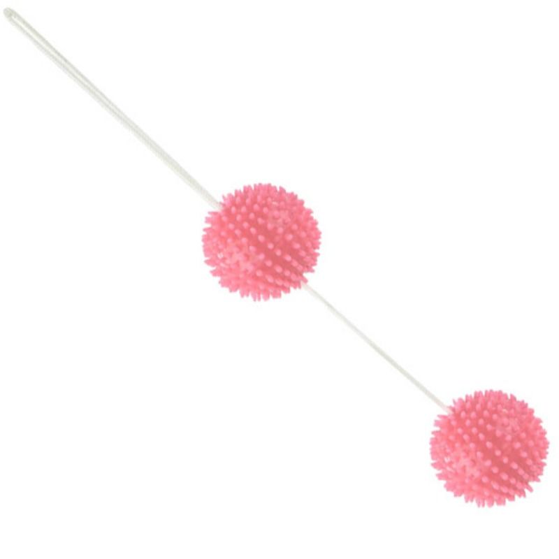 Sfere Vaginali Kegel Baile Deep Pleasure — 3,6 cm, Rosa