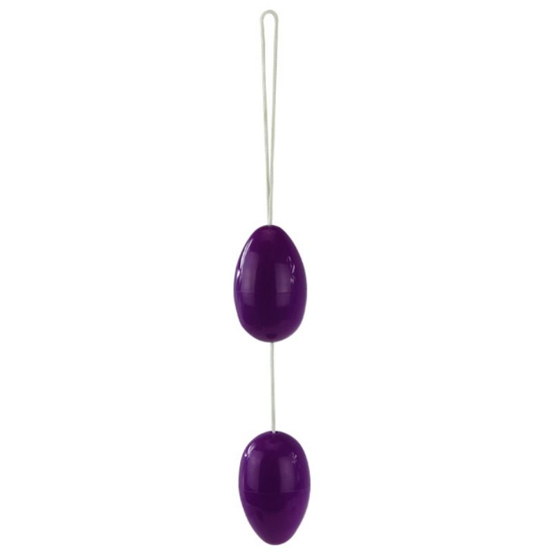 Palline Anali Vibranti Baile Twins Balls — Lilla, ABS