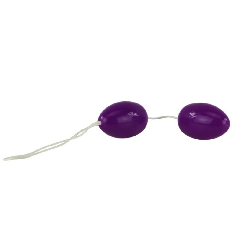 Palline Anali Vibranti Baile Twins Balls — Lilla, ABS