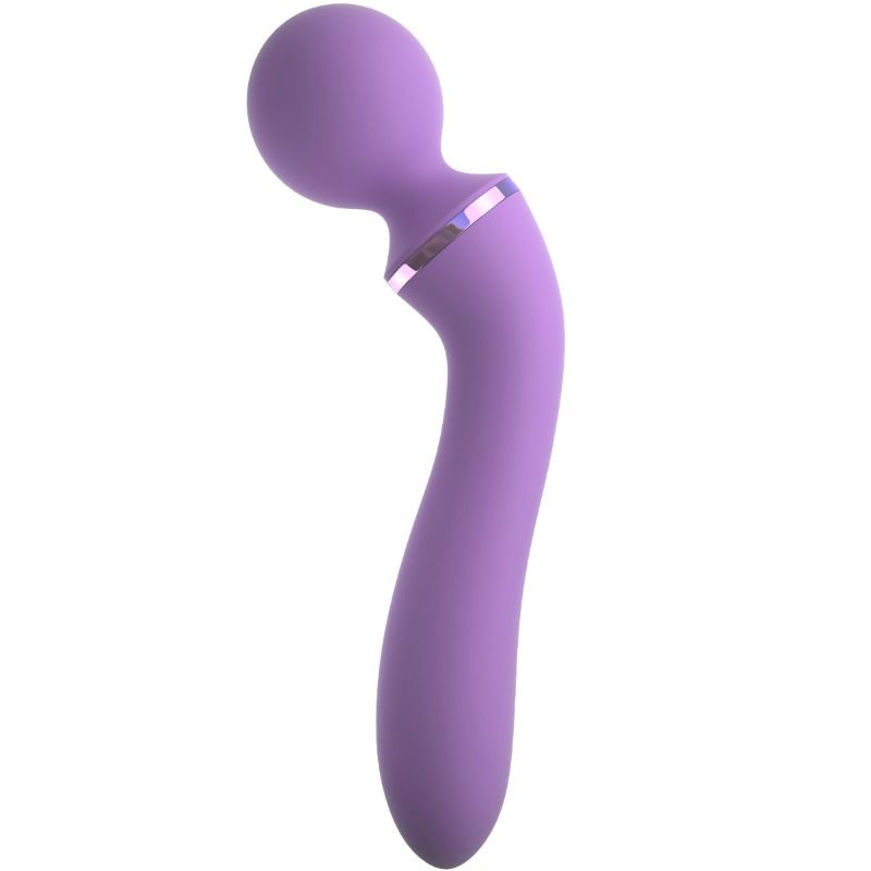 Vibratore Wand Fantasy For Her Duo Wand Massage Her — Nero