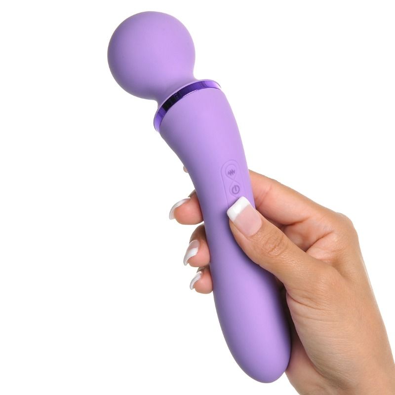 Vibratore Wand Fantasy For Her Duo Wand Massage Her — Nero