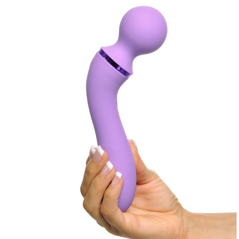 Vibratore Wand Fantasy For Her Duo Wand Massage Her — Nero