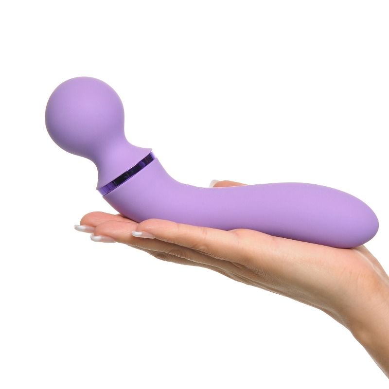 Vibratore Wand Fantasy For Her Duo Wand Massage Her — Nero