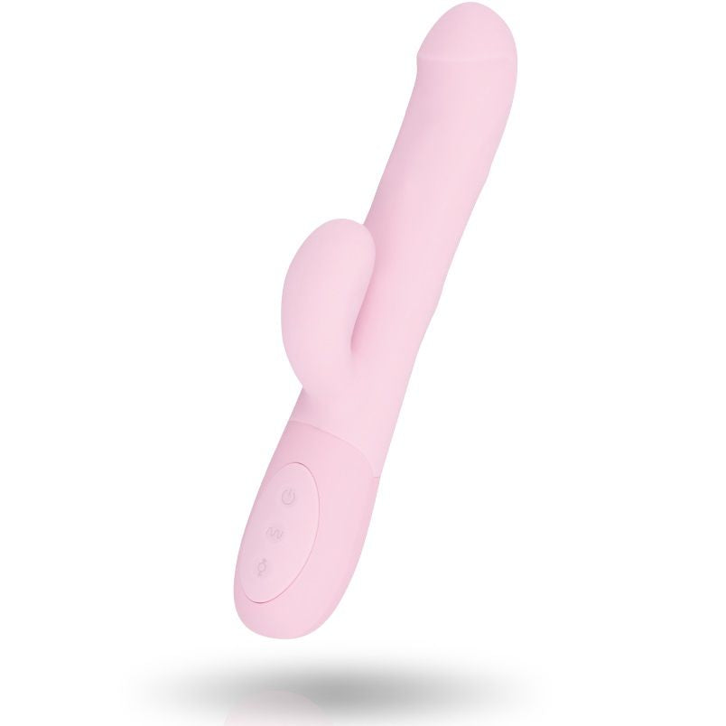 Vibratore Rabbit Inspire Gabriella Rosa — Silicone, 12 Funzioni