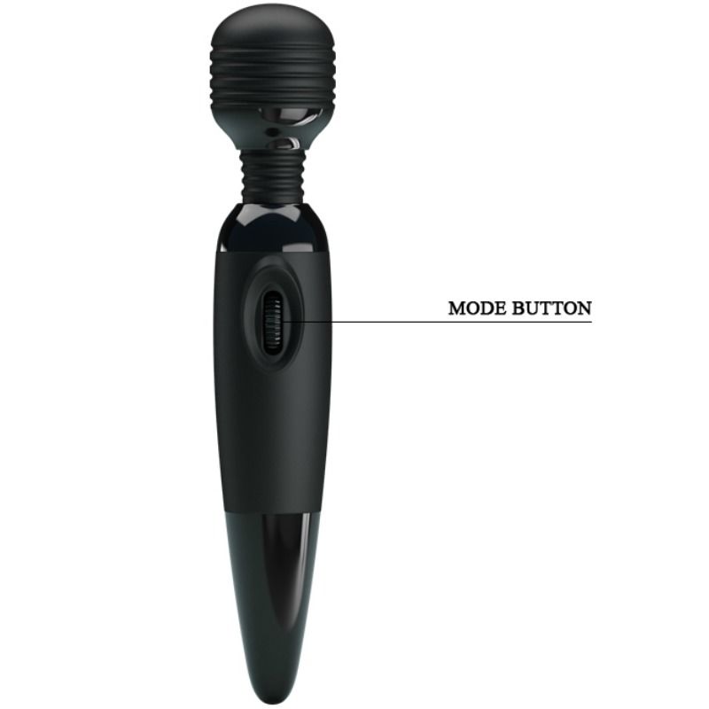 Vibratore Wand Ricaricabile Baile Power Head — Testina Flessibile