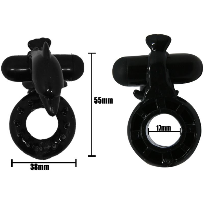 Anello Fallico Vibrante con Stimolatore Clitoride Baile Sweet Ring