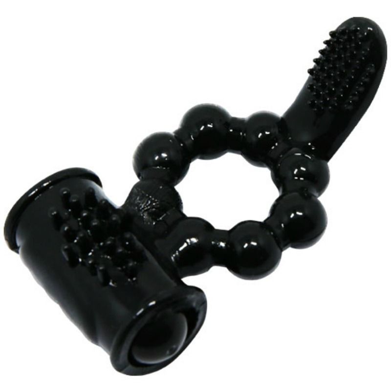 Anello Fallico Vibrante con Stimolatore Clitoride Baile Sweet