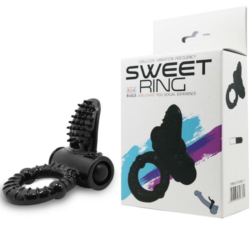 Anello Fallico Vibrante Baile Sweet Ring — con Stimolatore Clitoride