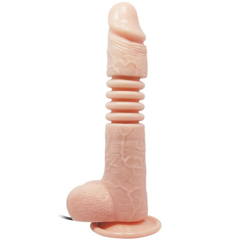 Dildo Realistico con Ventosa Baile Thunder Up — TPR/ABS