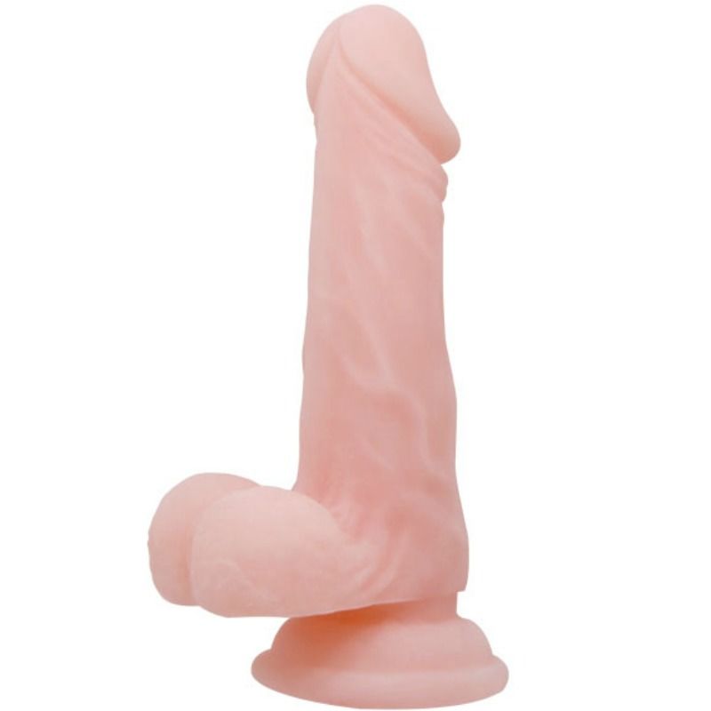Dildo Realistico con Ventosa Baile — TPR Flessibile 16.5 cm