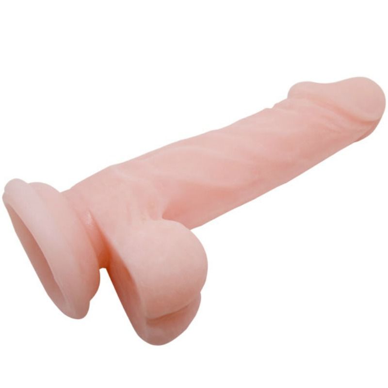 Dildo Realistico con Ventosa Baile — TPR Flessibile 16.5 cm