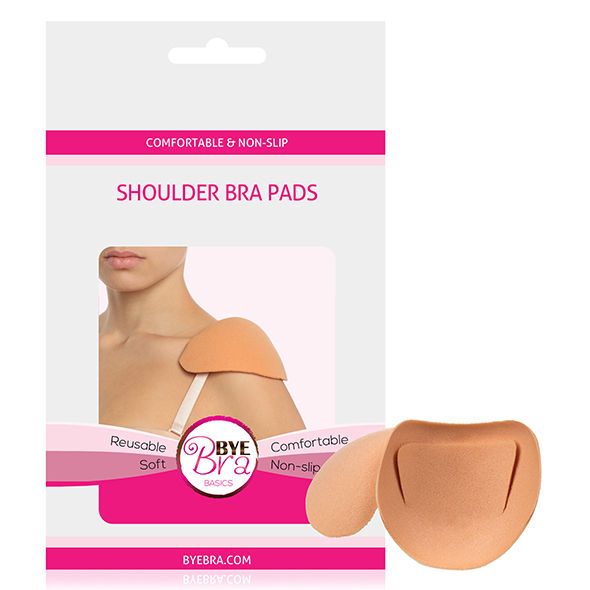 Spalline Reggiseno Antiscivolo Bye-Bra — Morbide, Beige