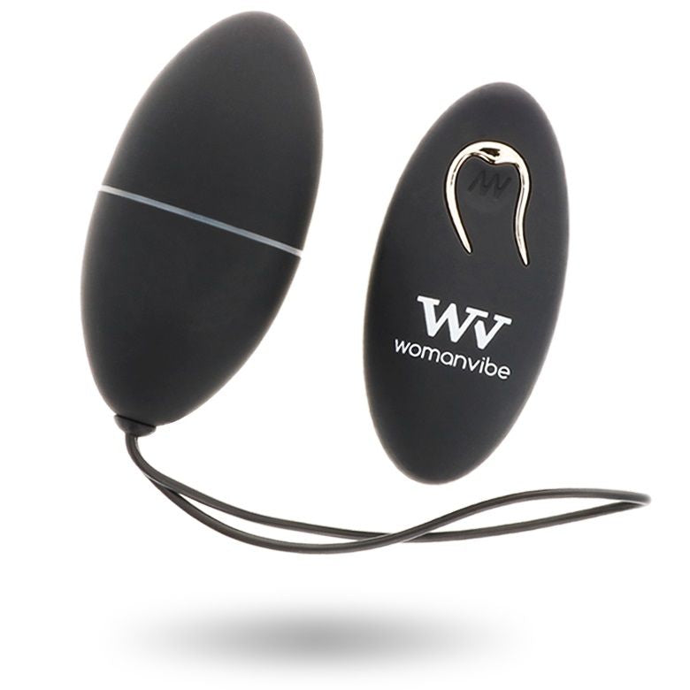 Uovo Vibrante con Telecomando Womanvibe Alsan — 12 Modalità