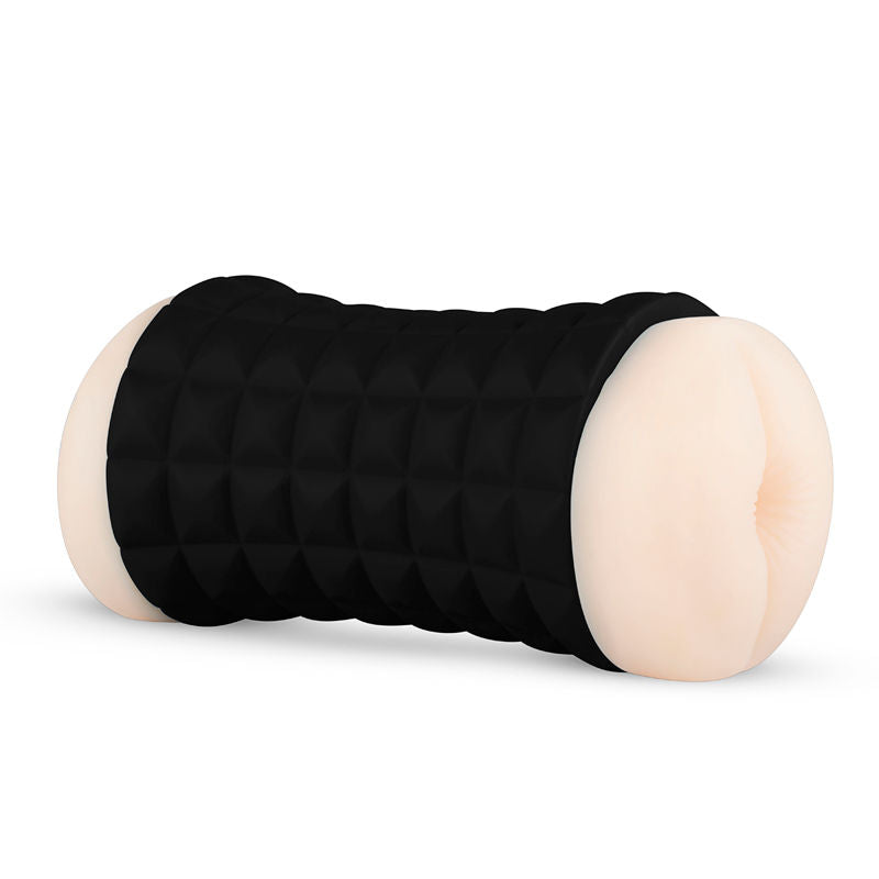 Masturbatore Maschile Doppio Foro Womanvibe Gumy — TPR/Silicone