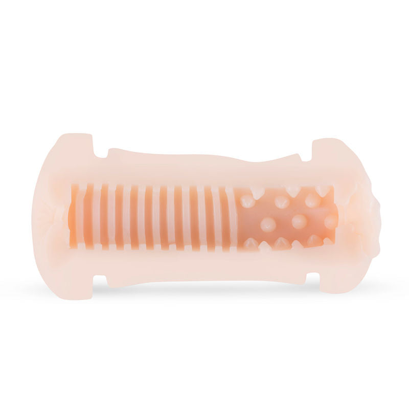 Masturbatore Maschile Doppio Foro Womanvibe Gumy — TPR/Silicone