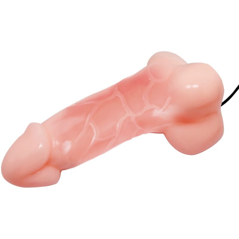 Dildo Realistico a Ventosa Baile Barbara — PVC, Vibrante