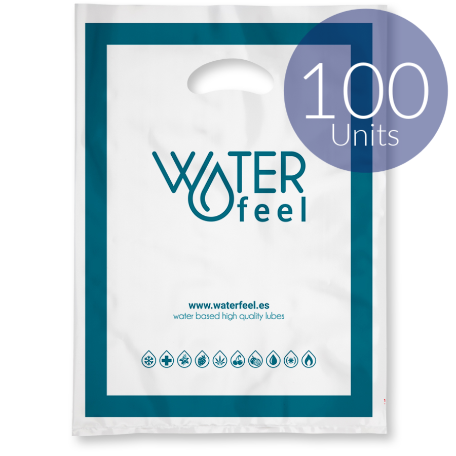 Sacchetti in Plastica Riutilizzabili Waterfeel — 40x50 cm, 100 pz