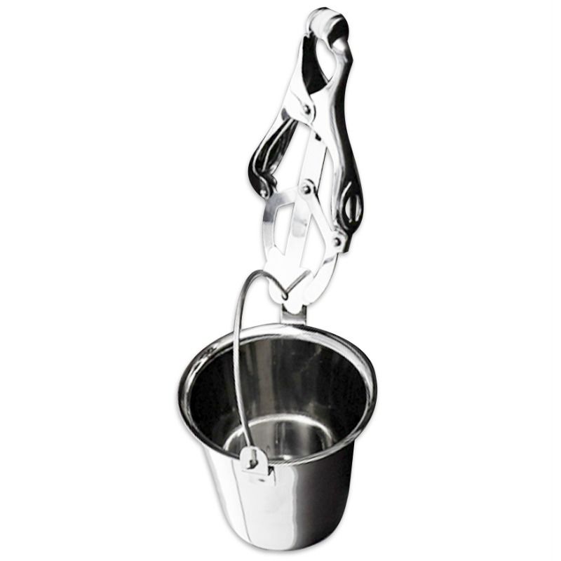 Pinze per Capezzoli con Serbatoio Metal Hard — BDSM