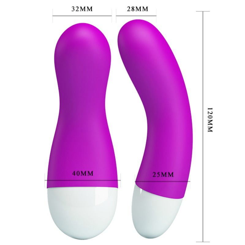 Vibratore Punto G Pretty Love Ian — Silicone, 30 Velocità