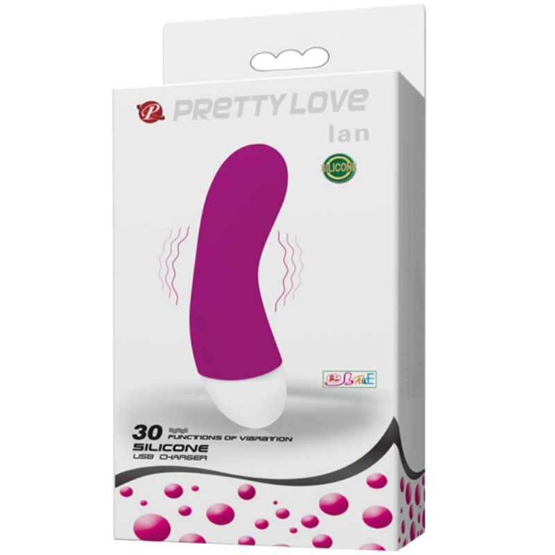 Vibratore Punto G Pretty Love Ian — Silicone, 30 Velocità