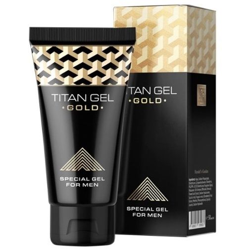 Gel Potenziatore Pene Titan Gel Gold — 50 ml