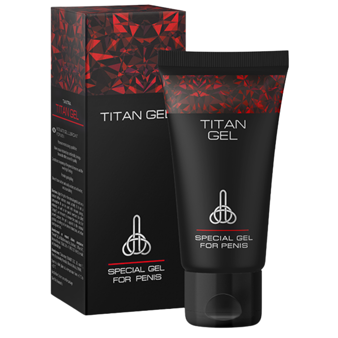 Lubrificante Intimo Potenziante Titan Gel — 50 ml
