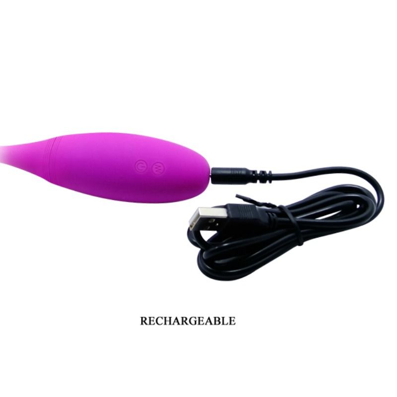 Vibratore Rabbit Doppio Stimolatore Pretty Love Smart Snaky Vibe