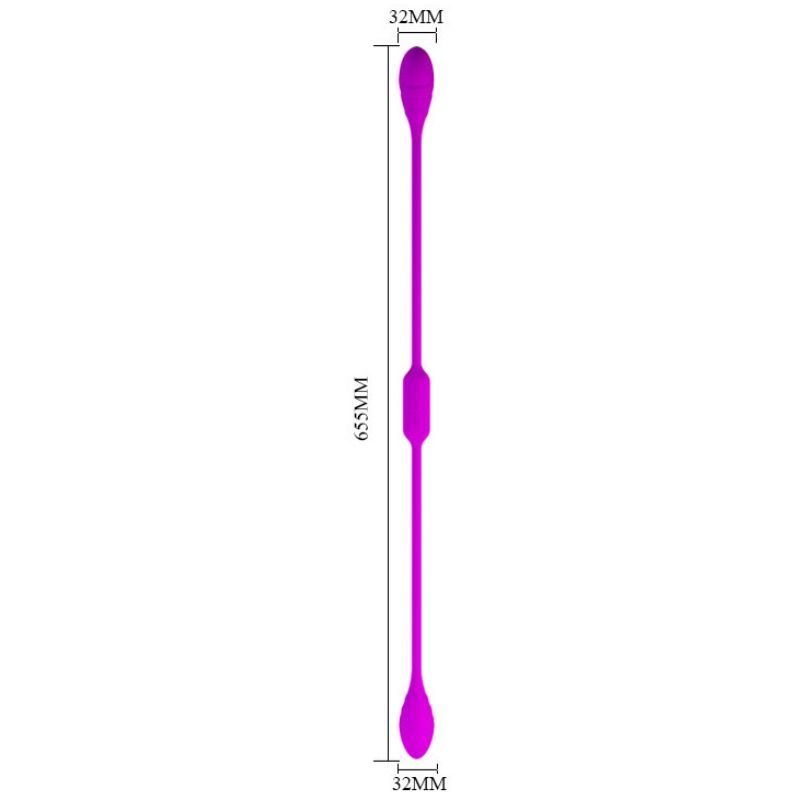 Vibratore Doppio Flessibile Pretty Love Dream Lovers Whip