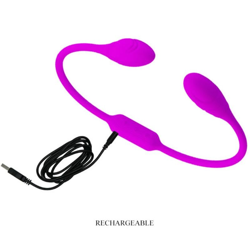Vibratore Doppio Flessibile Pretty Love Dream Lovers Whip