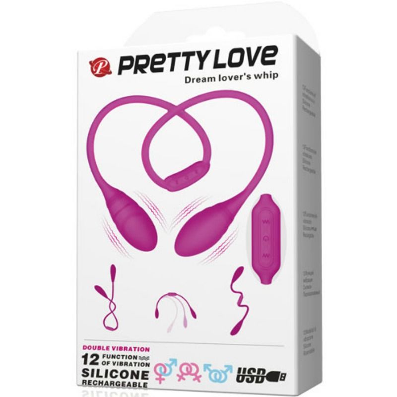 Vibratore Doppio Flessibile Pretty Love Dream Lovers Whip