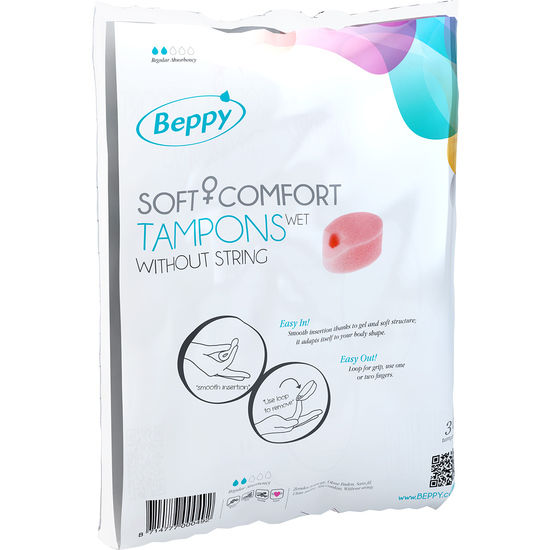 Tamponi Igienici Senza Filo Beppy Soft Comfort — 30 Unità