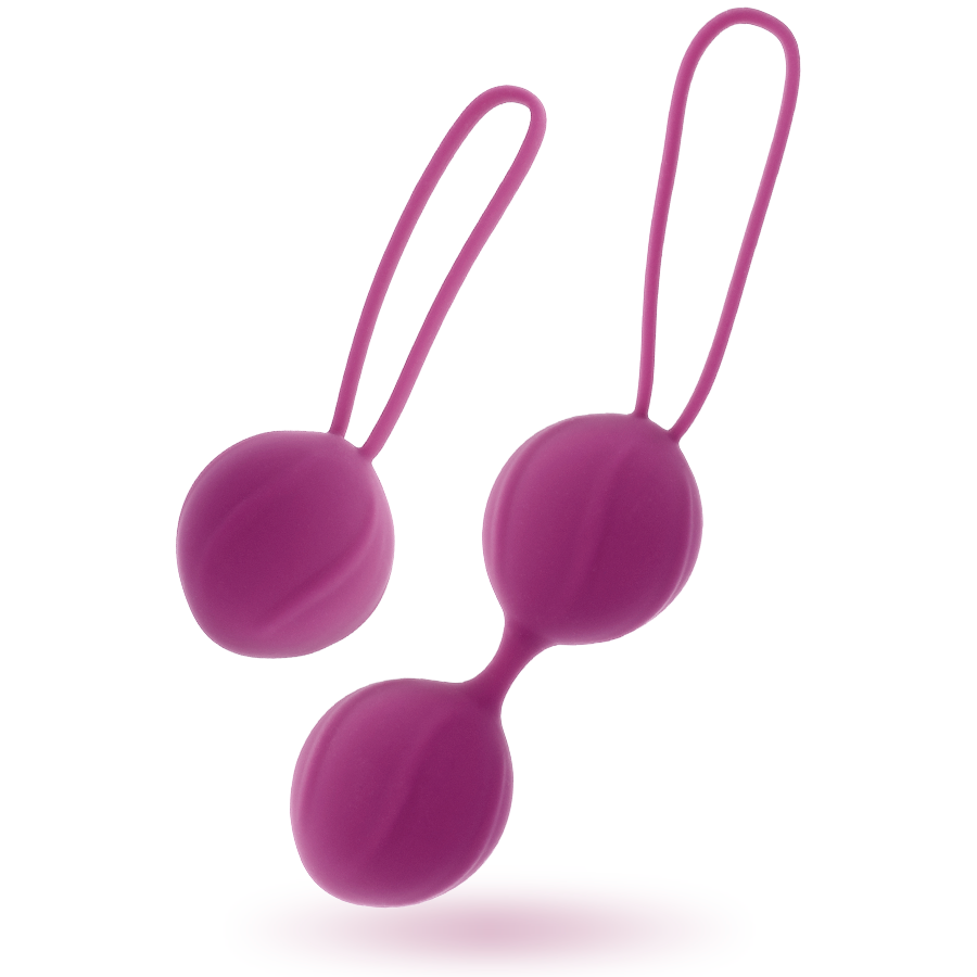 Palline Kegel Trainer Pelvico Coverme Kegel Fit — Lilla
