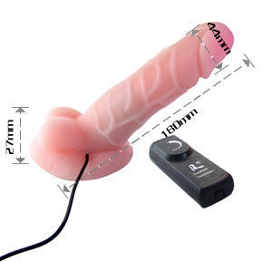 Dildo Realistico Rotante Baile Loveclone — Cyberskin