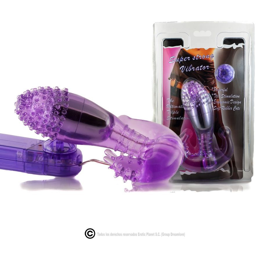 Vibratore Rabbit Punto G Baile Ripple — Silicone, Lilla