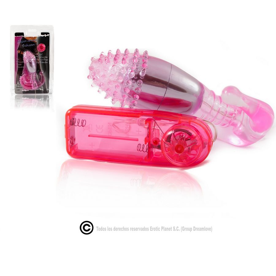 Vibratore Rabbit Clitoride e Punto G Baile Ripple — Silicone