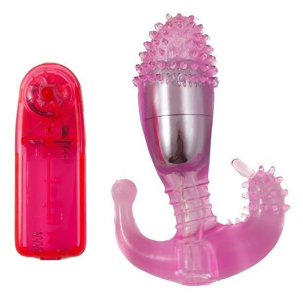 Vibratore Rabbit Clitoride e Punto G Baile Ripple — Silicone