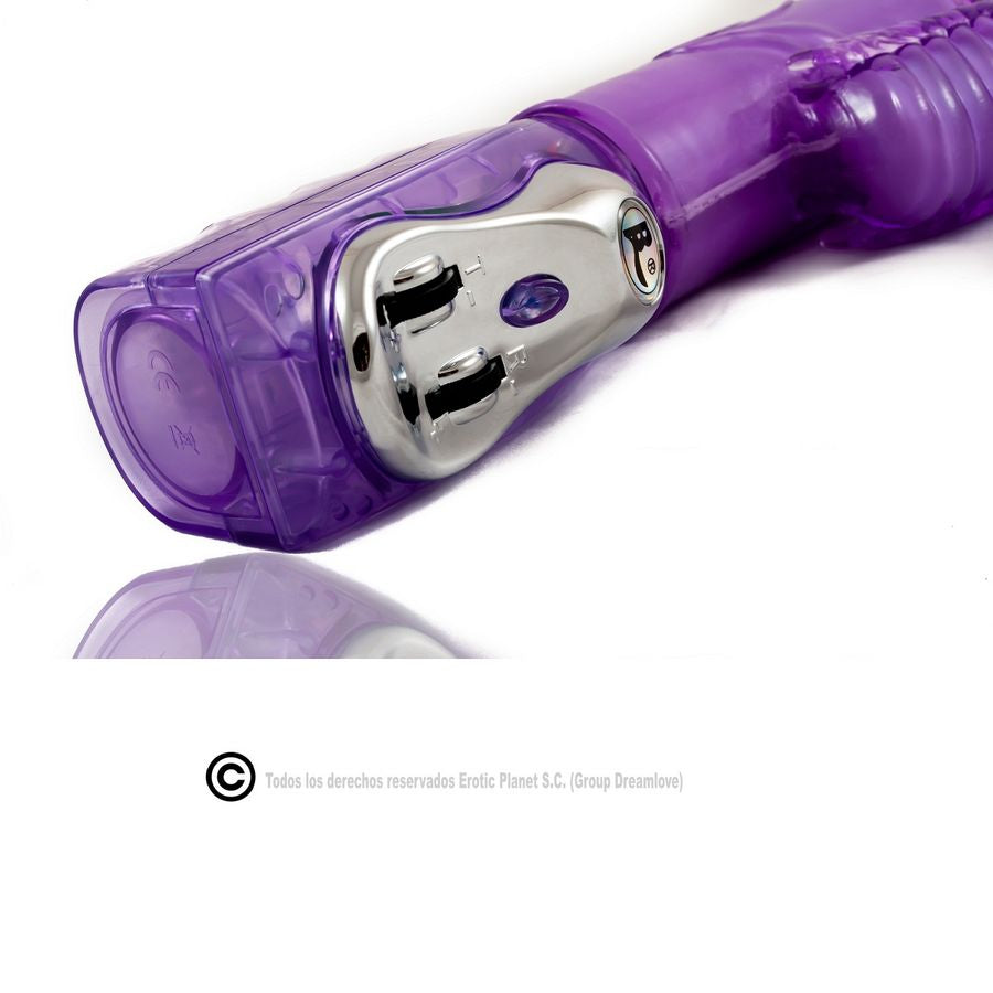 Vibratore Rabbit Rotante Baile Up&Down — Stimolatore Lilla