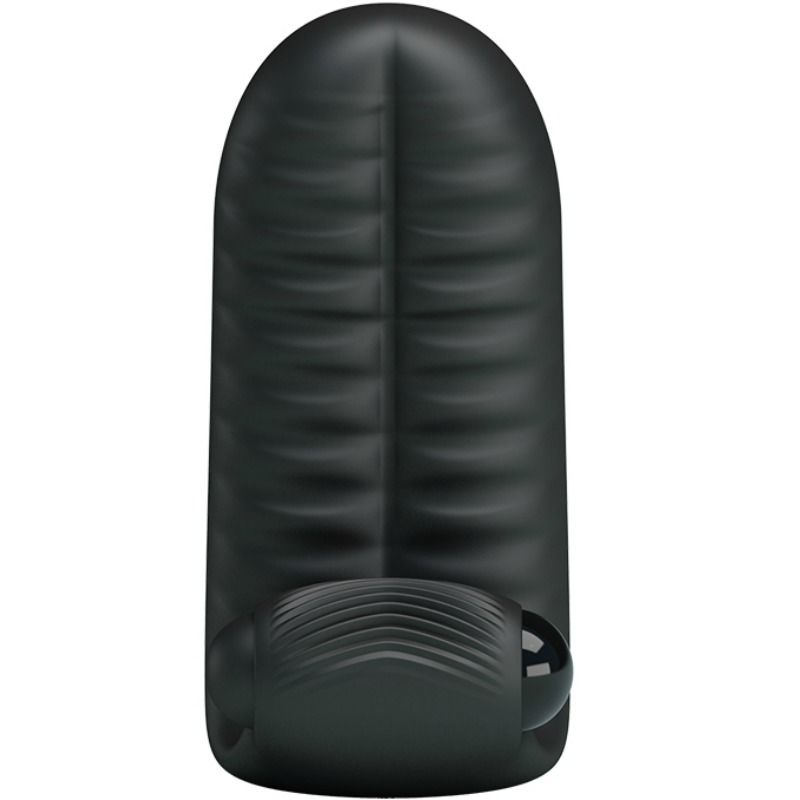 Vibratore Ditale Clitoride Pretty Love Abbott — Silicone Nero