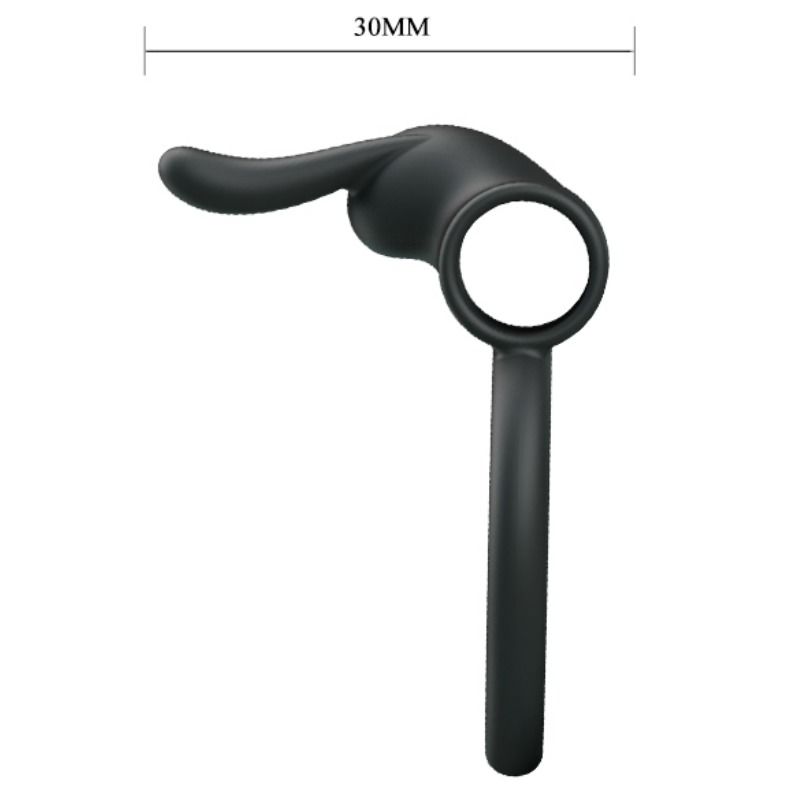 Anello Fallico Vibrante Pretty Love Osmond — Silicone, Doppio