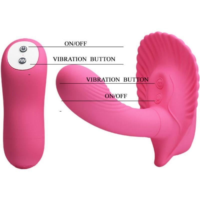 Vibratore Punto G con Telecomando Pretty Love — 30 Modalità
