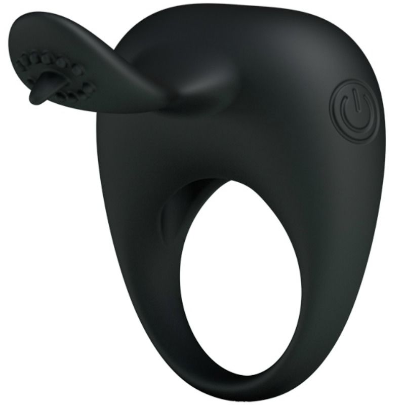 Anello Fallico Vibrante Pretty Love — con Linguetta Stimolante