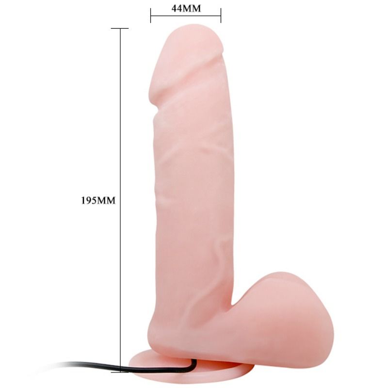 Dildo Realistico Vibrante con Ventosa Baile Oliver