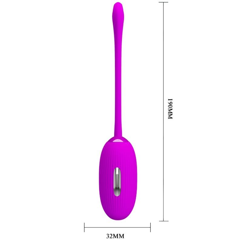 Uovo Vibrante con Elettrostimolazione Pretty Love Shock Fun